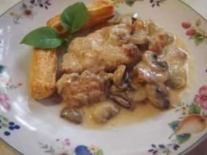 Recette Ris de veau à la crème