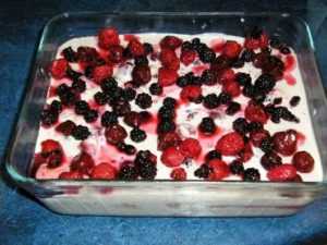 Recette Tiramisu framboises ou autres fruits rouges