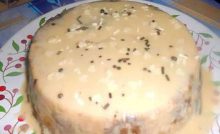 Recette Charlotte d'automne et sa crème anglaise