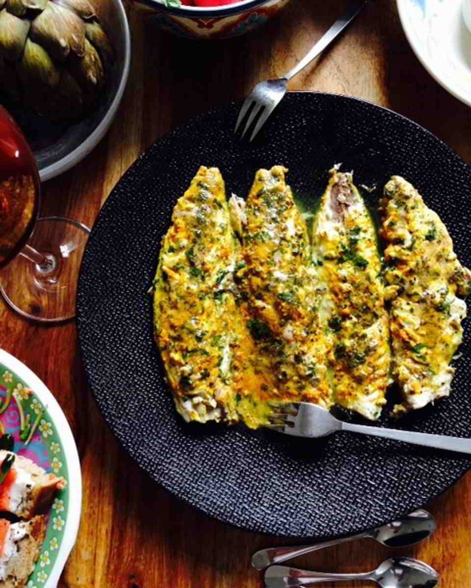 Recette Filets de maquereaux marinés à la purée d'ail de Provence
