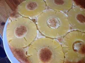 Recette Gâteau à l'ananas aux blancs d'oeufs