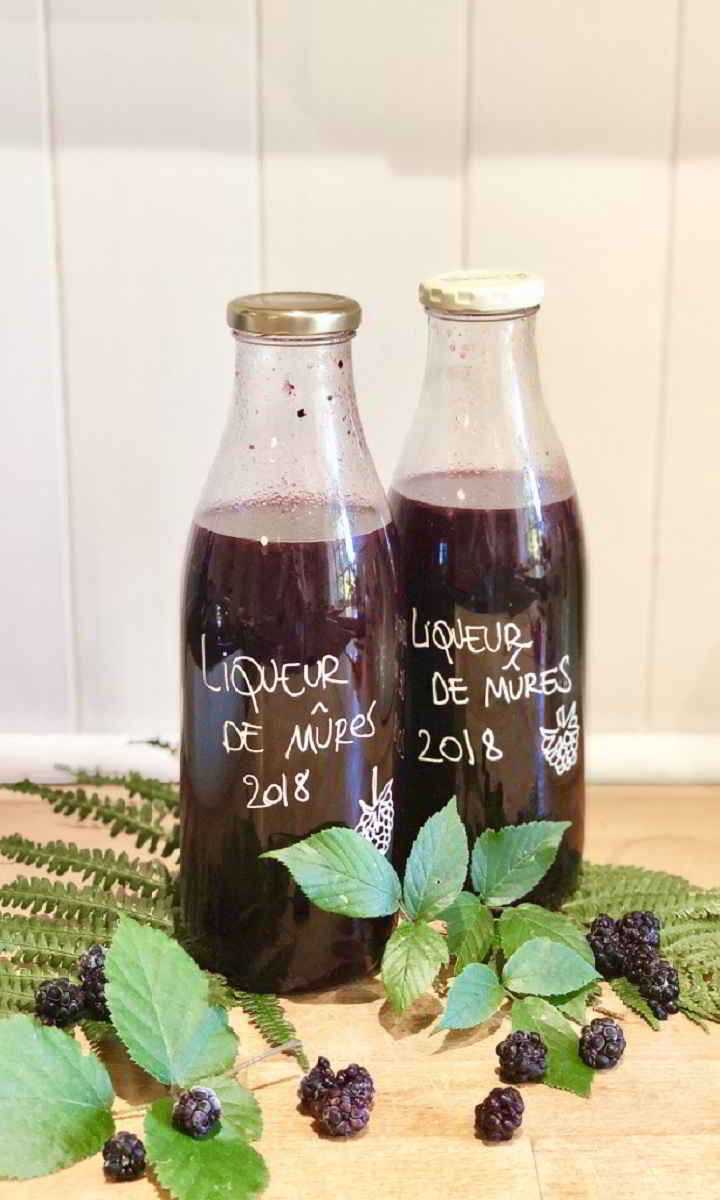 Recette Liqueur à la mûre