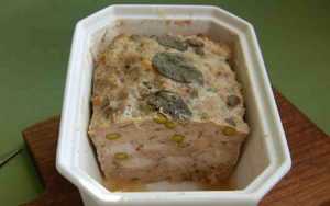 Recette Terrine de lapin à la pistache