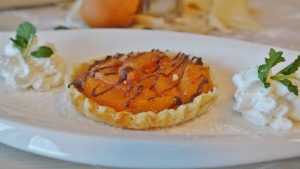 Recette Tarte d'été aux abricots