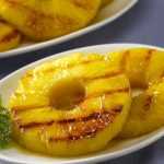 Recette Ananas flambé aux biscuits