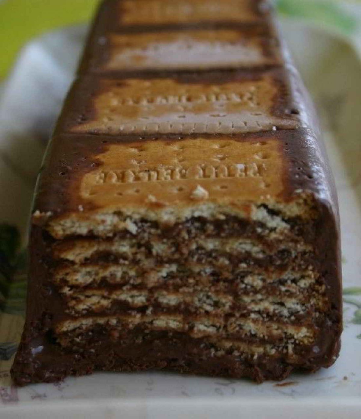 Gateau Aux Petits Beurres Et Chocolat Sans Cuisson Ou Presque Recettes Et Terroirs