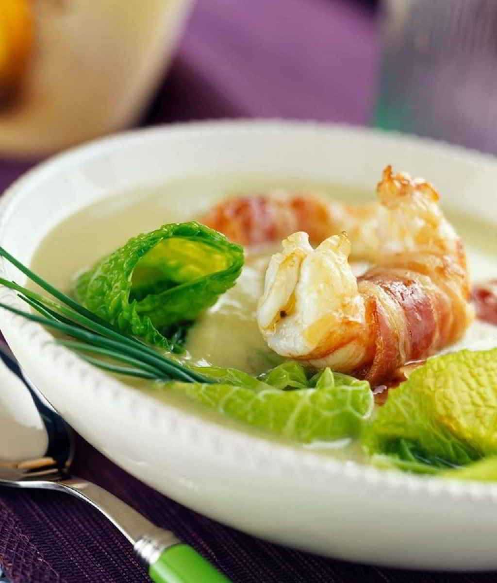 Langoustines rôties au combava