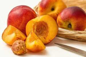 Recette Tarte Nectarines au nectar de noisette