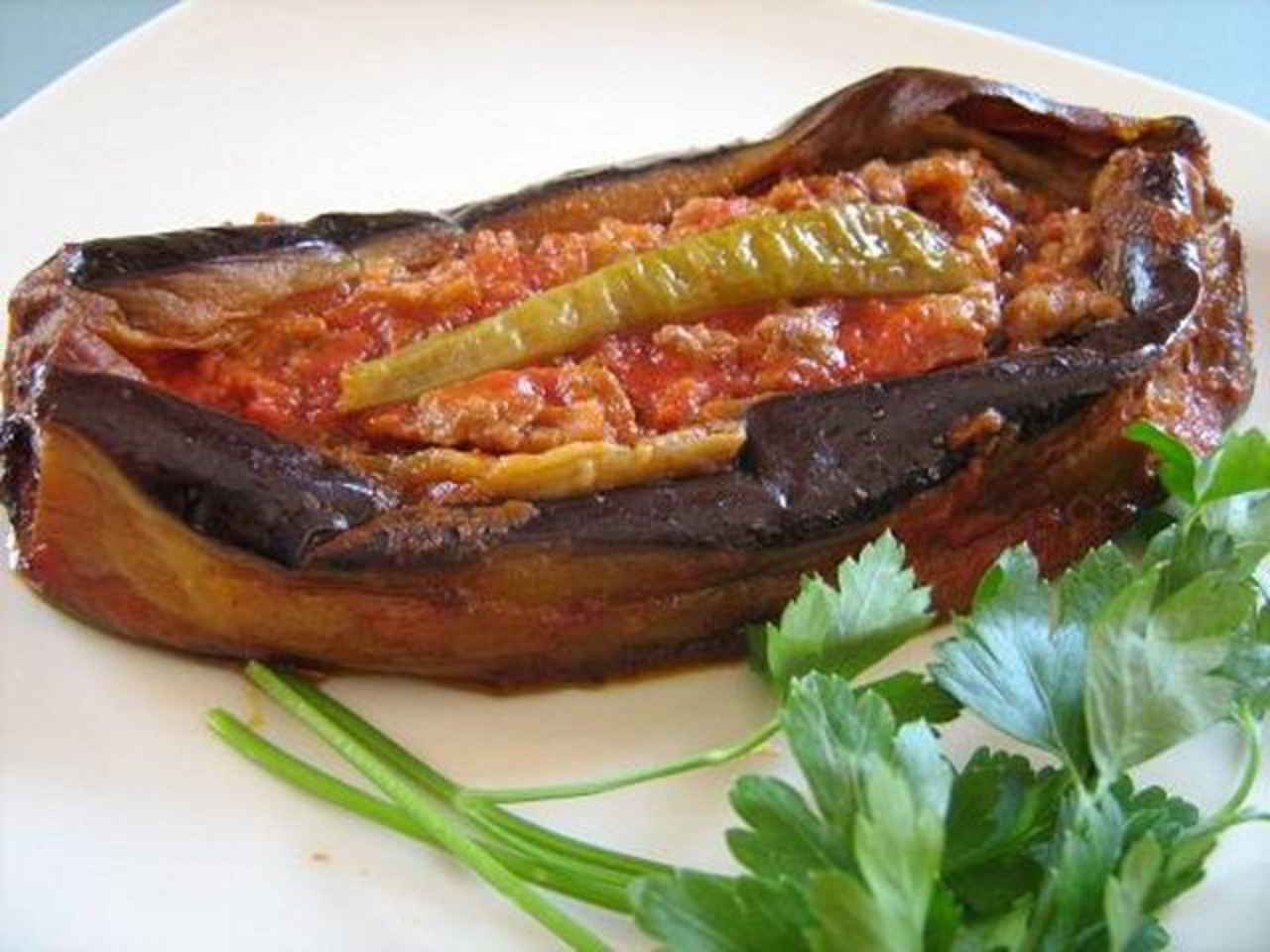 Recette Aubergines farcies à la turc, Karni yarik