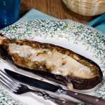 Recette Aubergines farcies au fromage de brebis