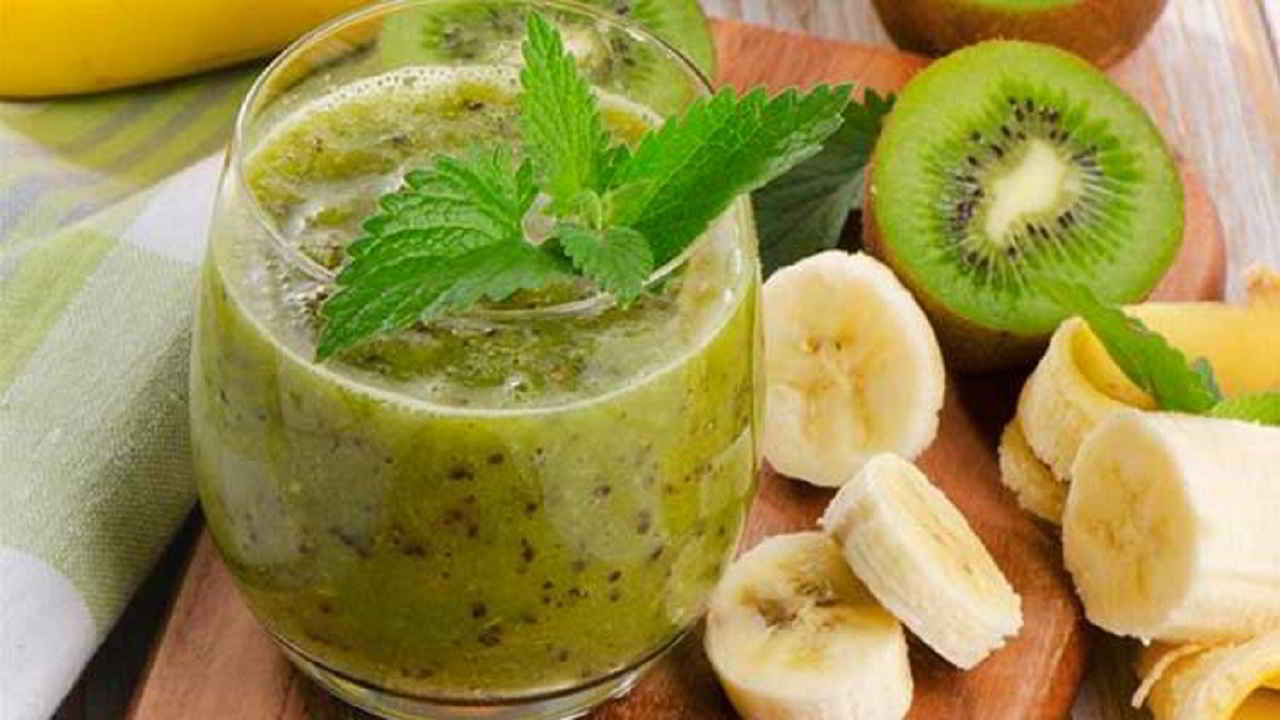 Recette cocktail pomme, banane, kiwi