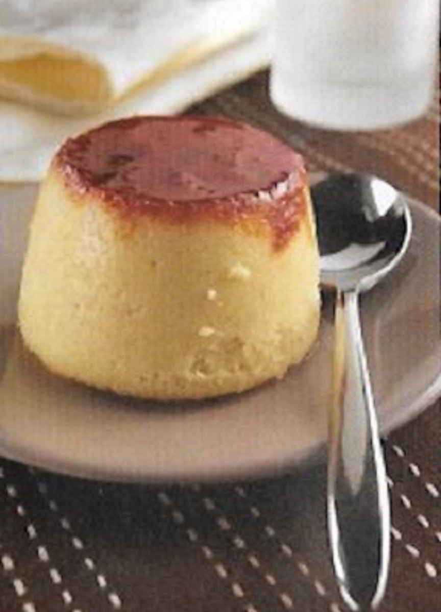 Recette Gâteau façon crème au caramel