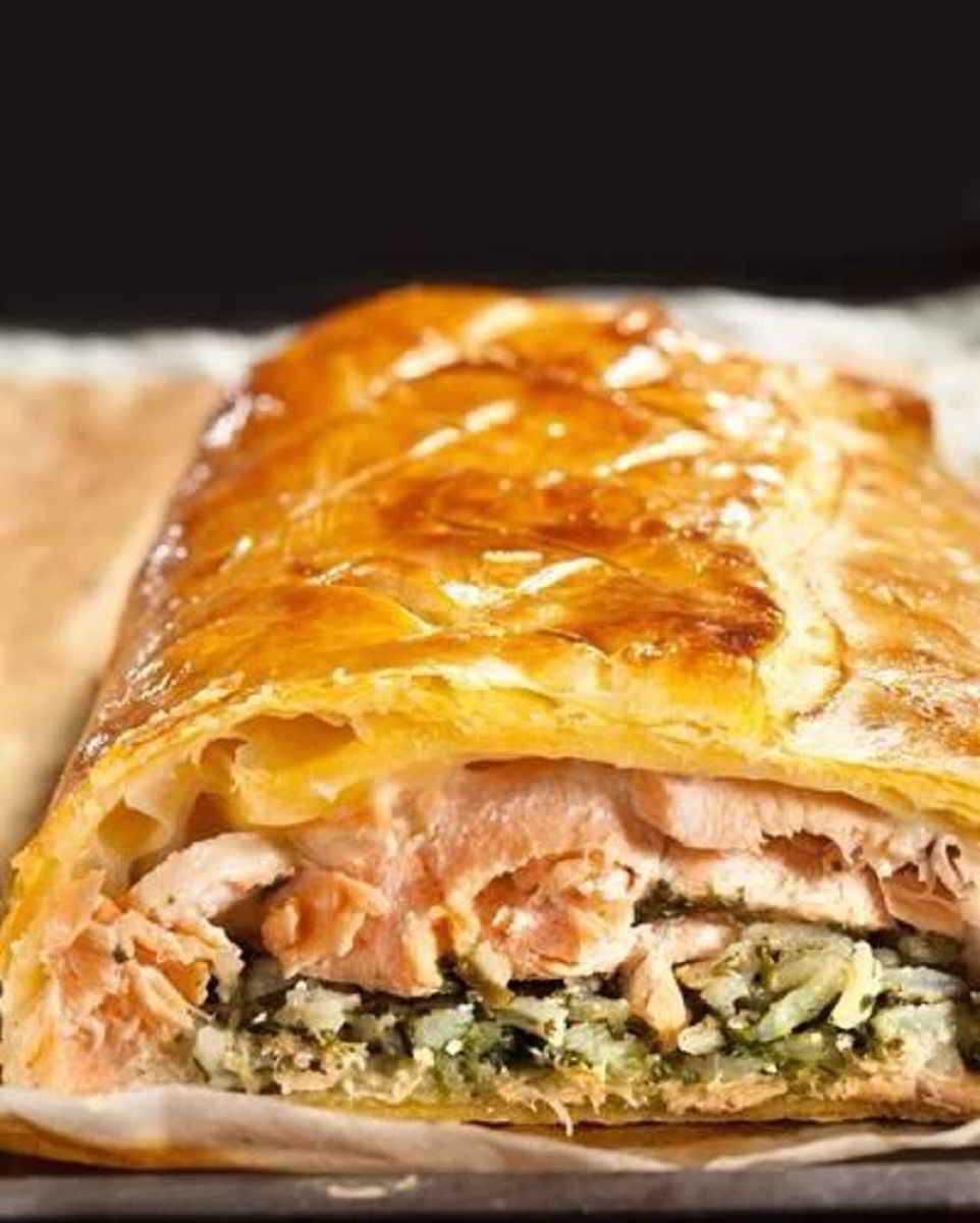 Recette Koulibiac au saumon