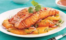 Recette Saumon en croûte de moutarde et miel