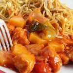 Recette Nouilles chinoises Poulet curry et ananas
