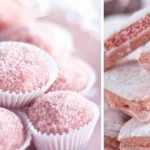 Recette Truffes roses au biscuits de Reims et kirsch