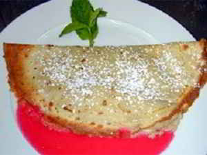 Crêpes à pli journal