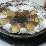 Recette Tarte amandine, aux poires et pralin