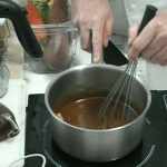 Recette Sauce caramel au beurre salé et pralin