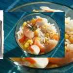 Salade de riz Thaï aux crevettes et surimi