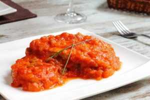 Recette Sauce basquaise