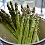 Recette asperges grillées au parmesan et à l'huile d'olive