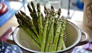 Recette asperges grillées au parmesan et à l'huile d'olive