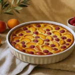 Recette flan aux fruits d'été