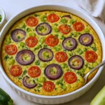 Recette Flan de légumes d’été au parmesan