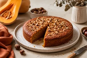 Recette Moelleux châtaigne et butternut